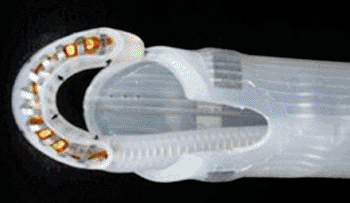 Image: The tip of the EPi-Sense cardiac ablation device (Photo courtesy of nContact).